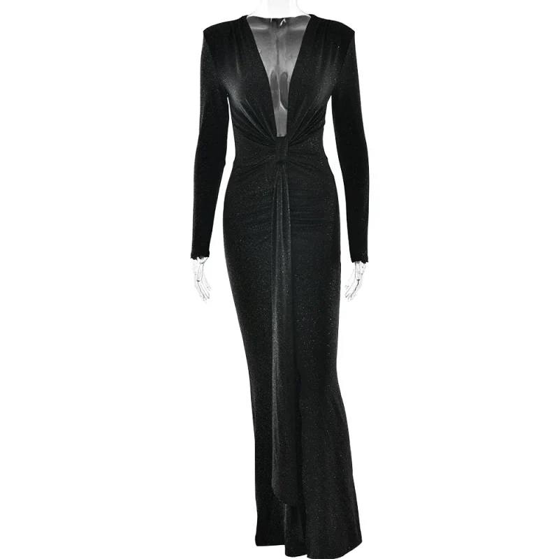 Sparkle Ruched Party Dress