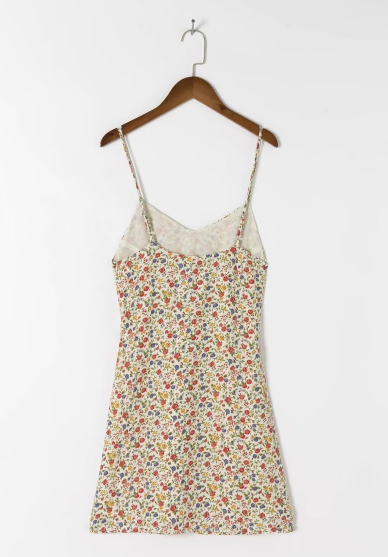 Summer Mini Dress with Feminine French Style - Image 3
