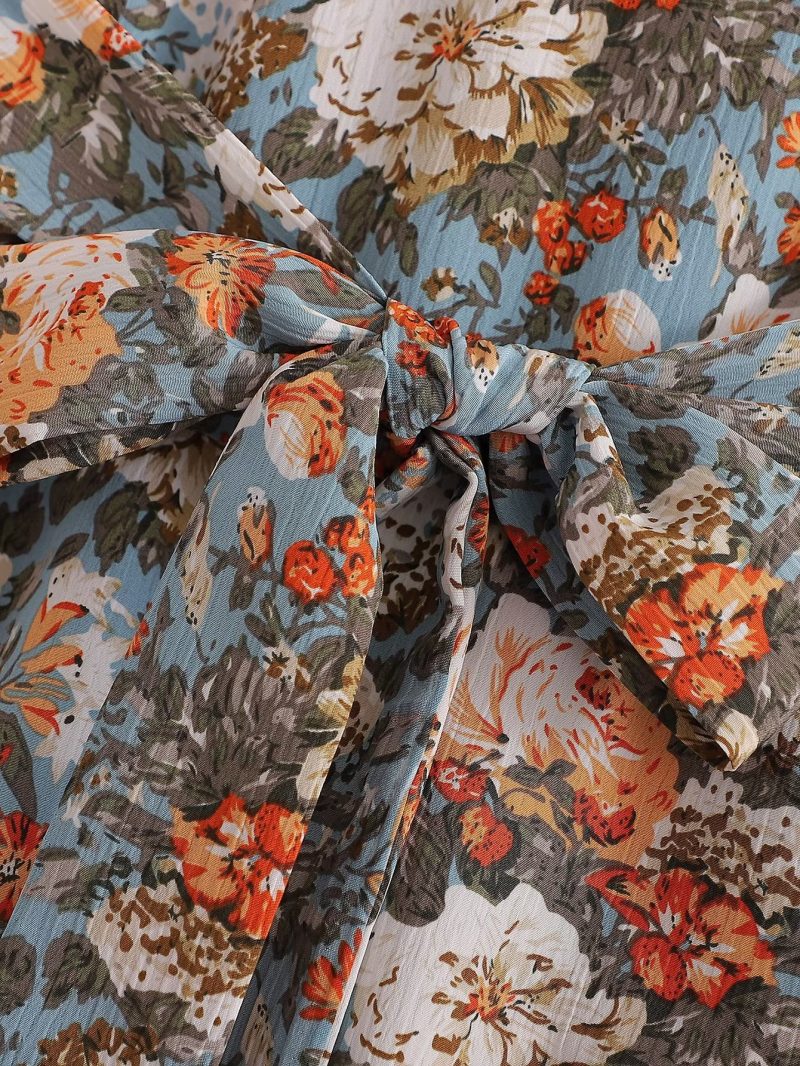 Summer Ruffled Multi-Layer A-Line Dress - Image 3