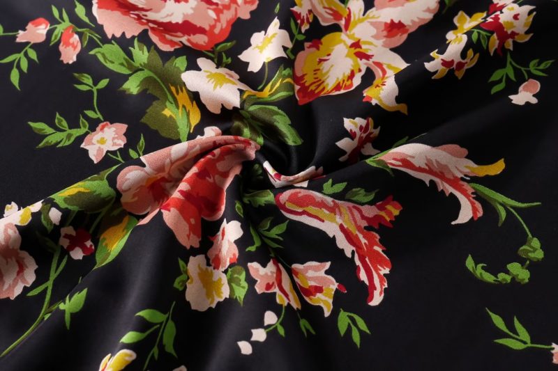 French Vintage Floral Print Strap Maxi Dress - Image 3