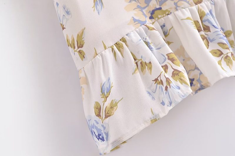 Slim Strapless Printed Dress for Women’s Wardrobe - Image 4