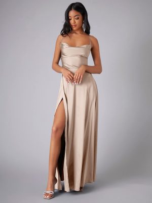 Sexy Backless Slim Fit Formal Bodycon Dress