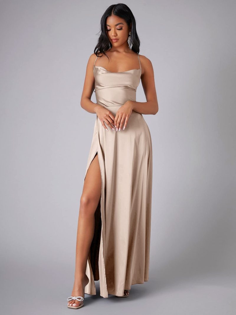 Sexy Backless Slim Fit Formal Bodycon Dress