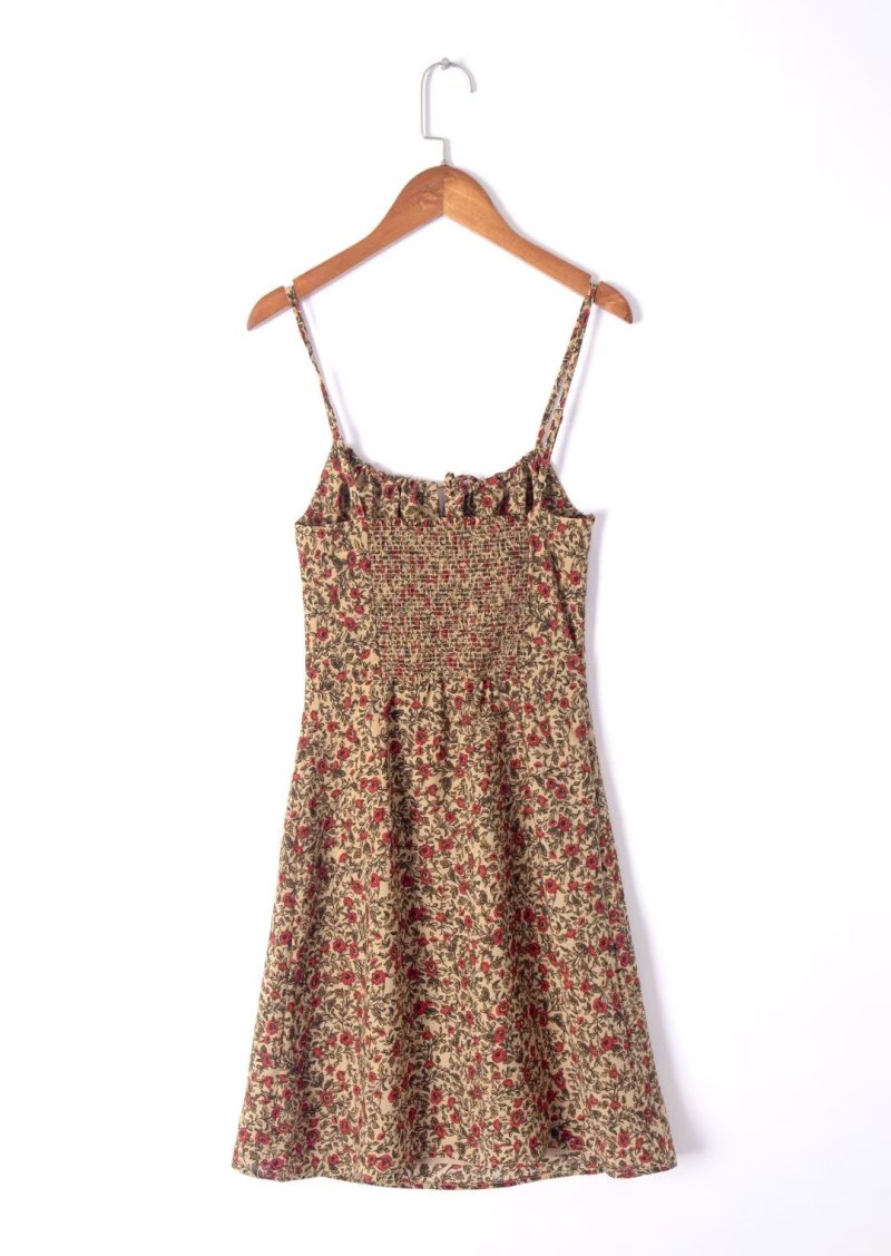 Printed A-Line Dress for Spring Summer - Image 2