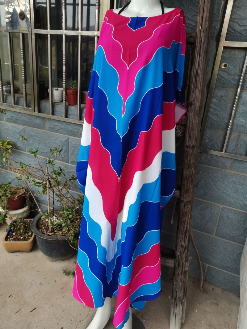 Vacation Bikini Cover-Up with Printed Design - Image 4
