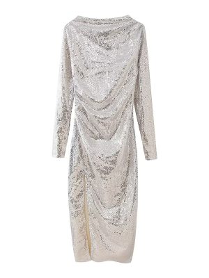 Elegant Beaded Maxi Dress for Women Summer