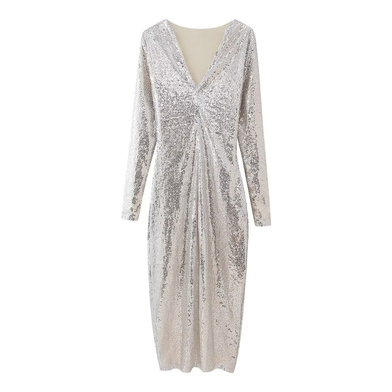 Elegant Beaded Maxi Dress for Women Summer - Image 2