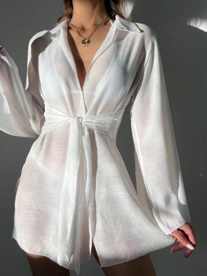 Comfortable Beach Robe with Sun Protection Design