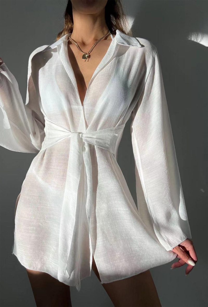 Comfortable Beach Robe with Sun Protection Design
