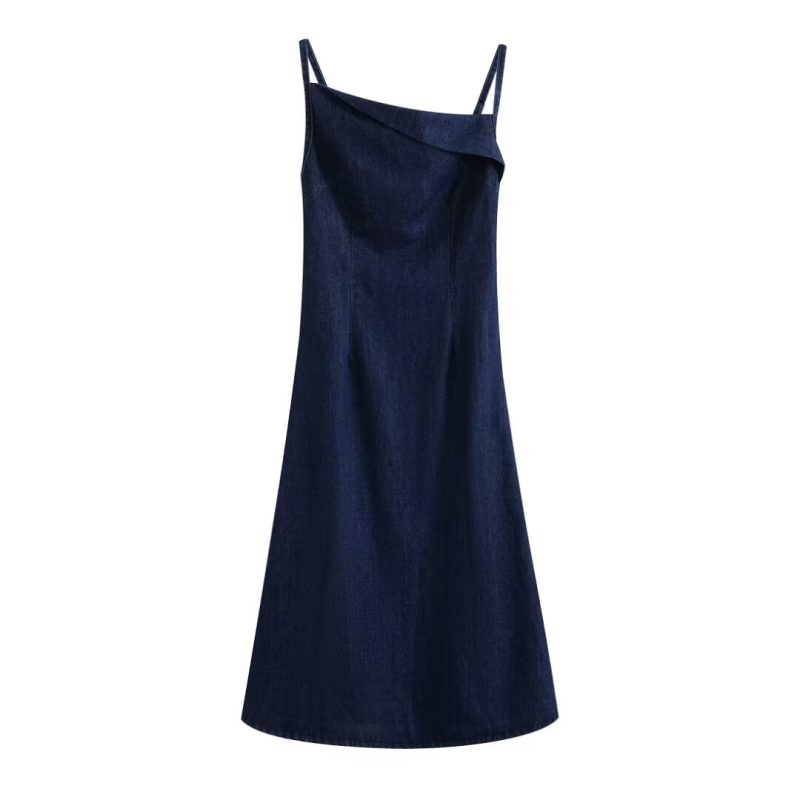 Summer Sleeveless Sling Cinched Bodycon Dress - Image 4