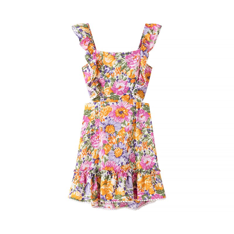 Seasonal Bodycon Dress with Fresh Pattern - Image 2