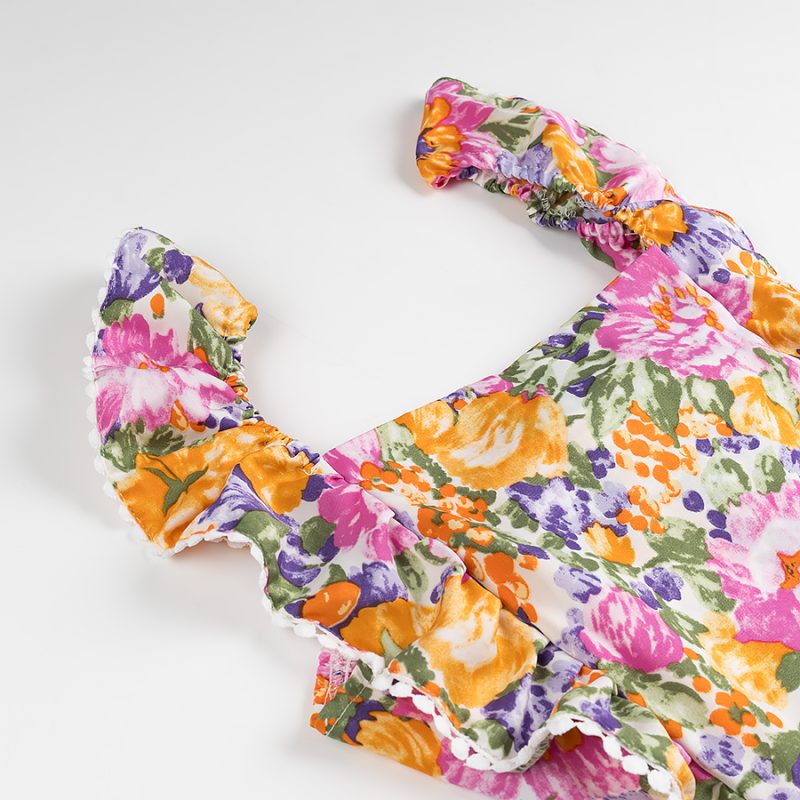 Seasonal Bodycon Dress with Fresh Pattern - Image 3