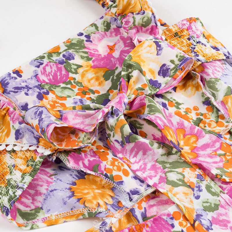 Seasonal Bodycon Dress with Fresh Pattern - Image 4