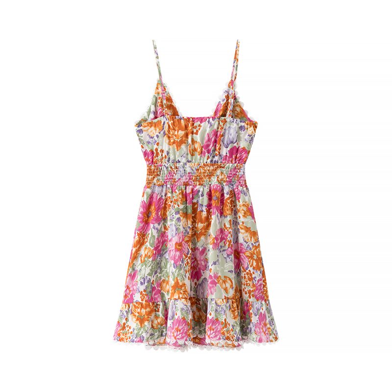 European Ruffle Suspender Dress for Seaside Balls - Image 4