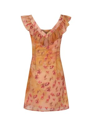 Fitted Waist Dress with Doll Collar Detail