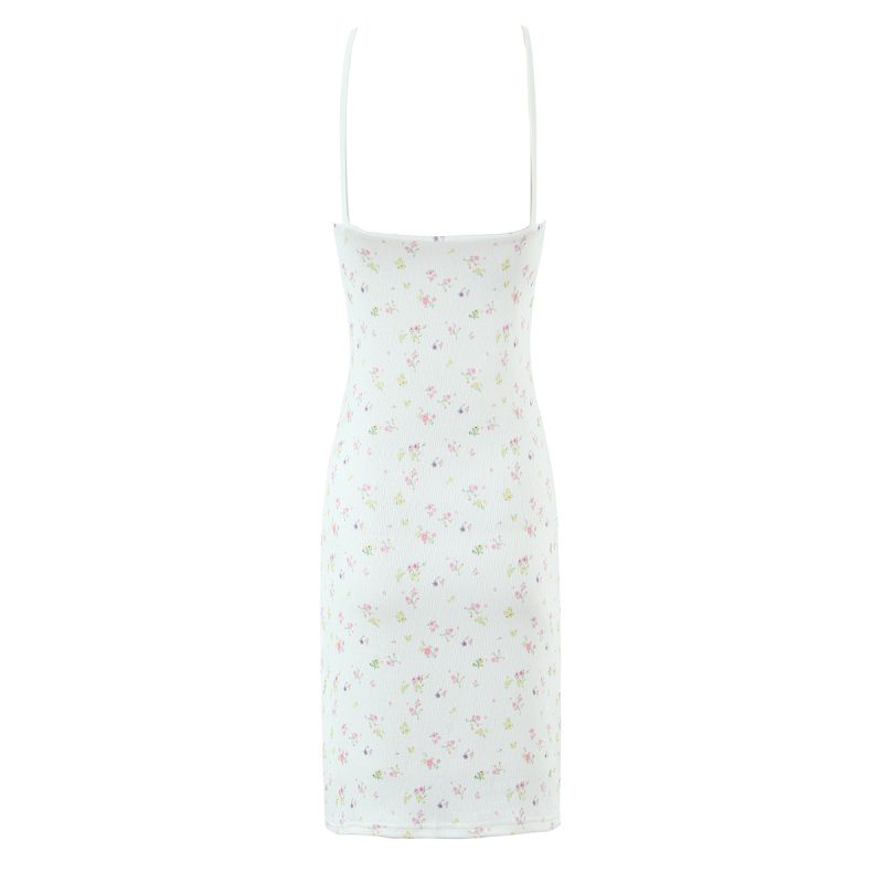 Women’s Summer Camisole Dress with Lace Detail - Image 2