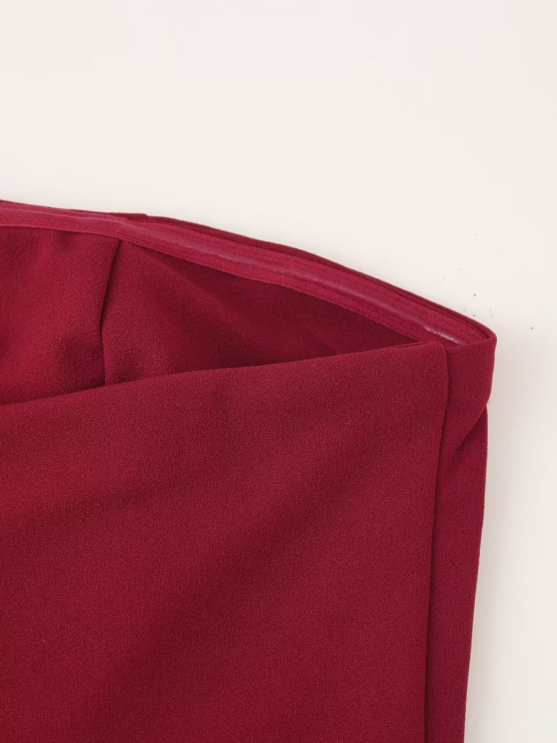 Women’s Summer Sweet Spicy Tube Top Dress - Image 3