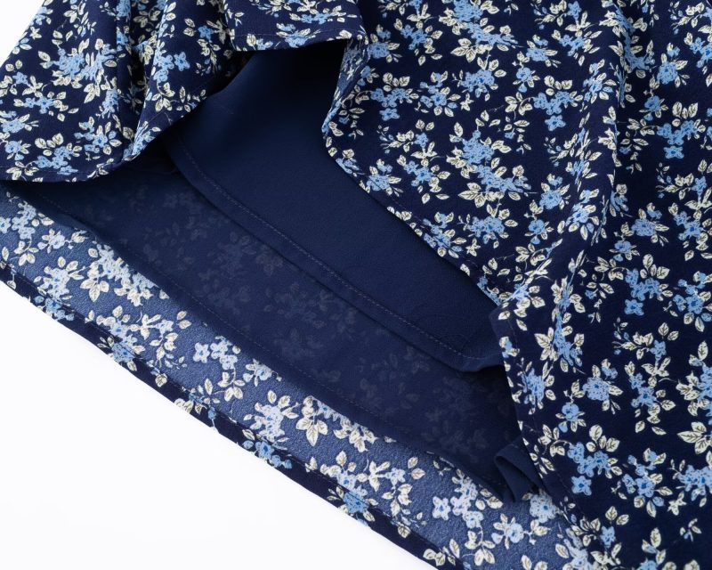 Women’s Backless Summer Dress with Floral Print - Image 3