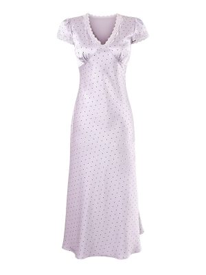 Women’s Retro Polka Dot Lace Midi Dress