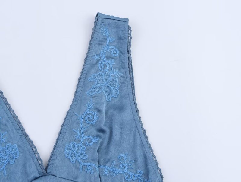 Women’s Midi Dress with Subtle Embroidery Detail - Image 3