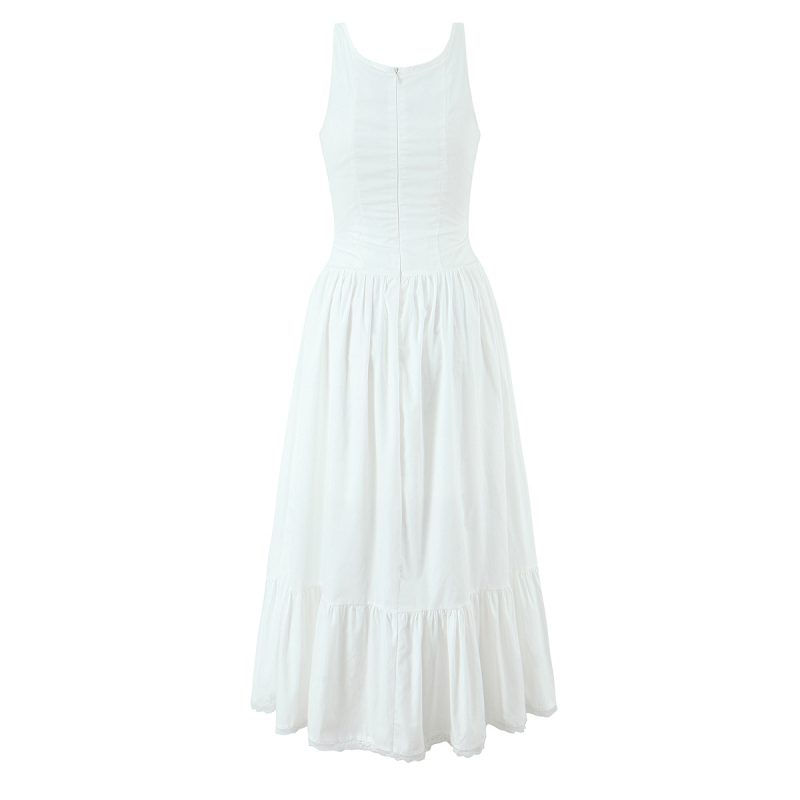 Slimming Sleeveless Boho Mid-Length Summer Dress Women - Image 2