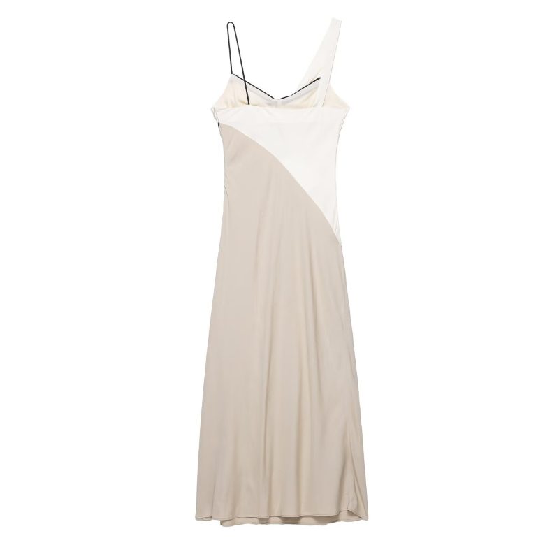 Summer Elegant V-Neck Mid-Length Midi Dress - Image 4