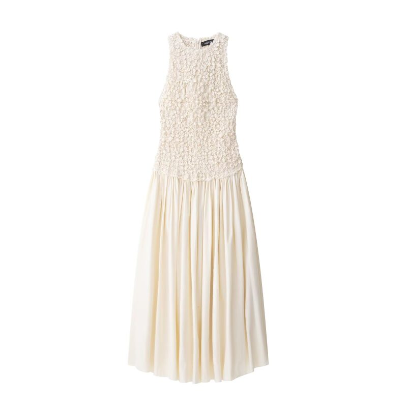 Spring Slim Fit Patchwork Women’s Dress - Image 2