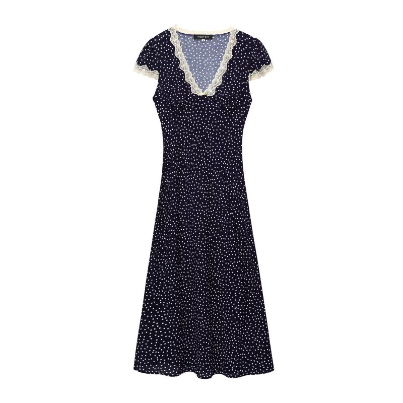 Spring Slim Fit Casual Dress for Women