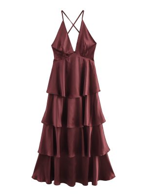 Romantic Light Summer Dress Deep V Plunge Women
