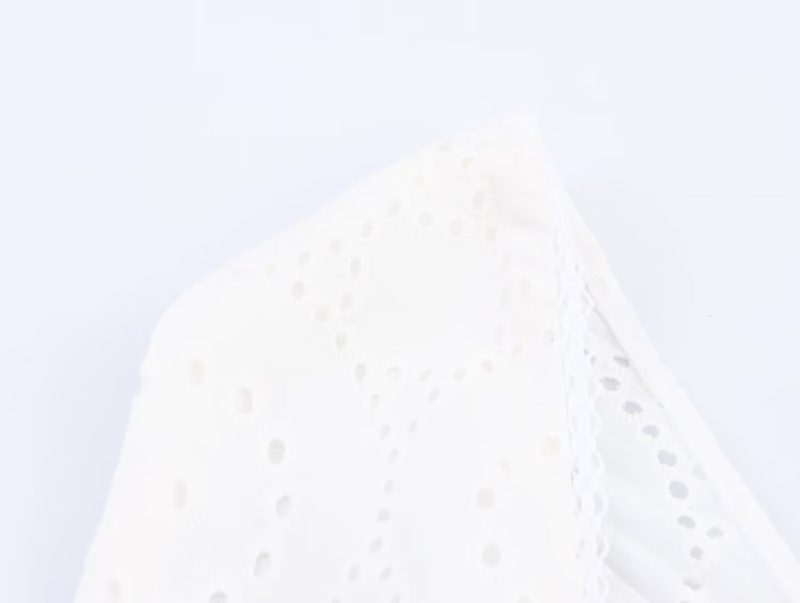 Elegant Embroidered Backless Dress for Summer Women - Image 3