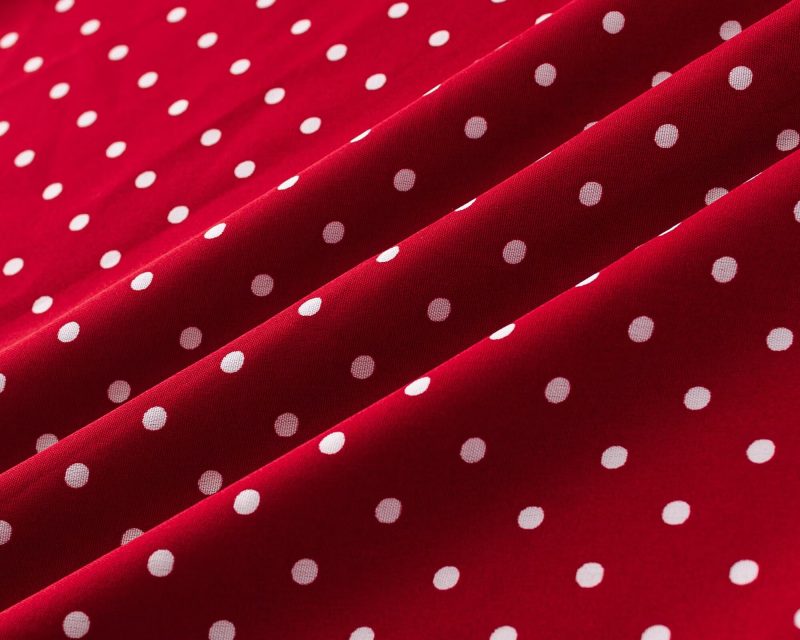 Chic Summer Polka Dot Maxi Dress with Lace V-Neck - Image 3