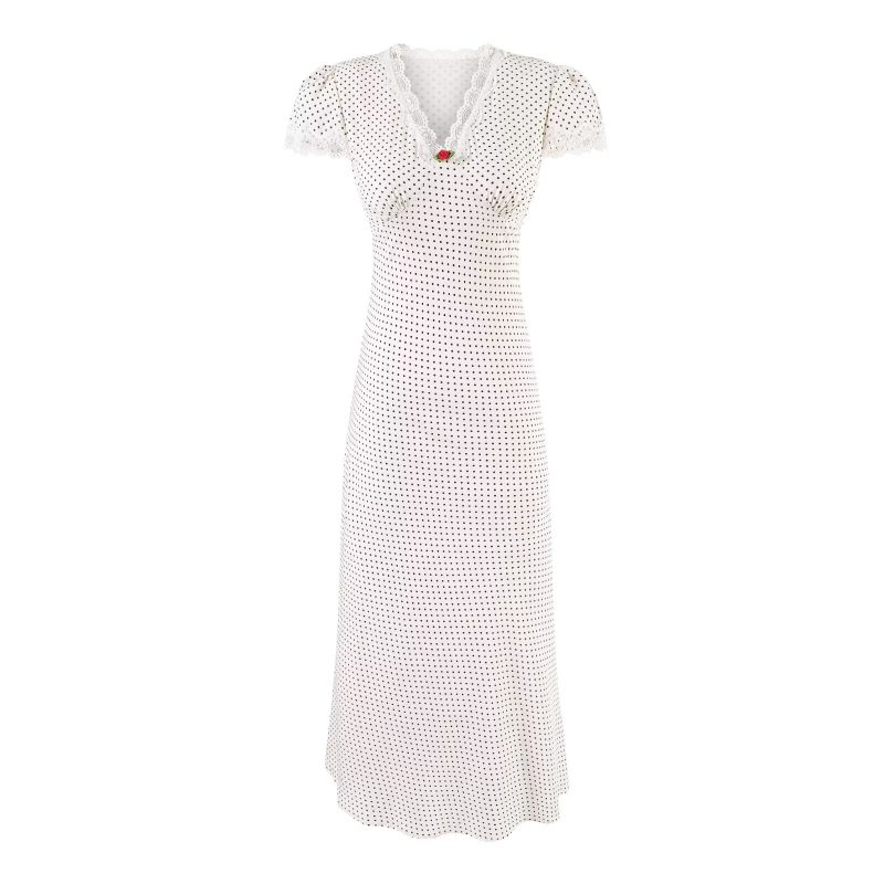 Elegant Summer V-Neck Dress with Waist Control