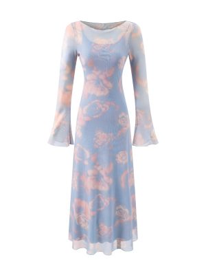 Women’s Summer Casual Long Sleeve Slim Fit Dress