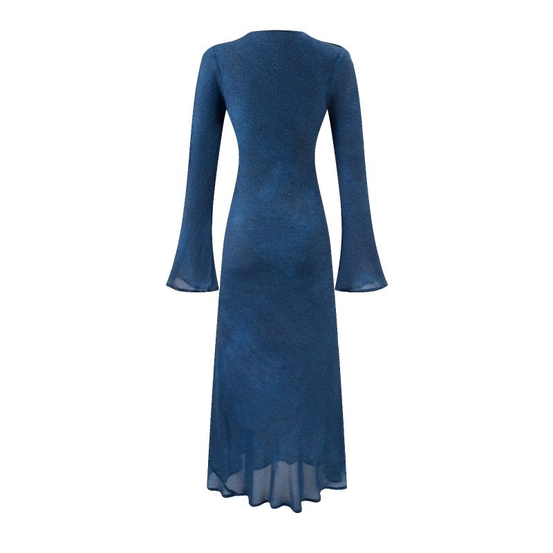 Women’s Sexy Off Shoulder Slim Fit Bodycon Dress - Image 2