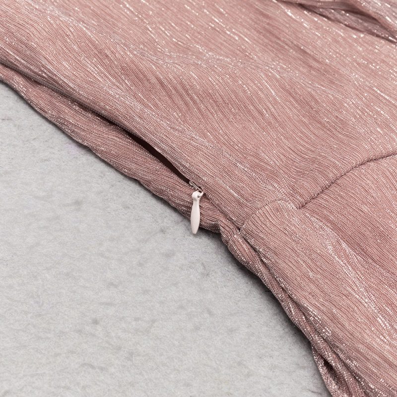Summer Sling Backless Slim Dress with Slit - Image 4