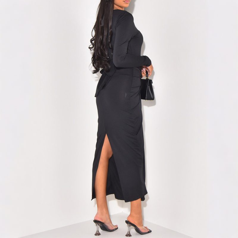 Elegant High-Sense Maxi Evening Dress - Image 2