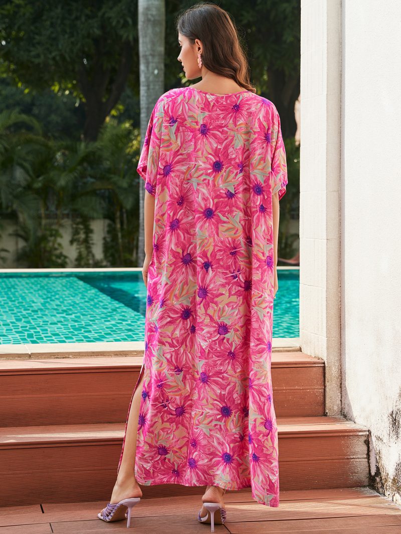 Loose Fit Vacation Robe with Sun Protection - Image 2