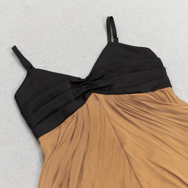 Minimalist Sling Backless Slim Dress for Women - Image 4
