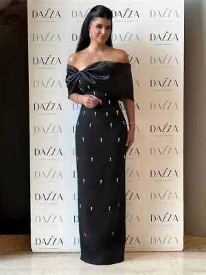 Women’s Off Shoulder Bandage Party Dinner Dress