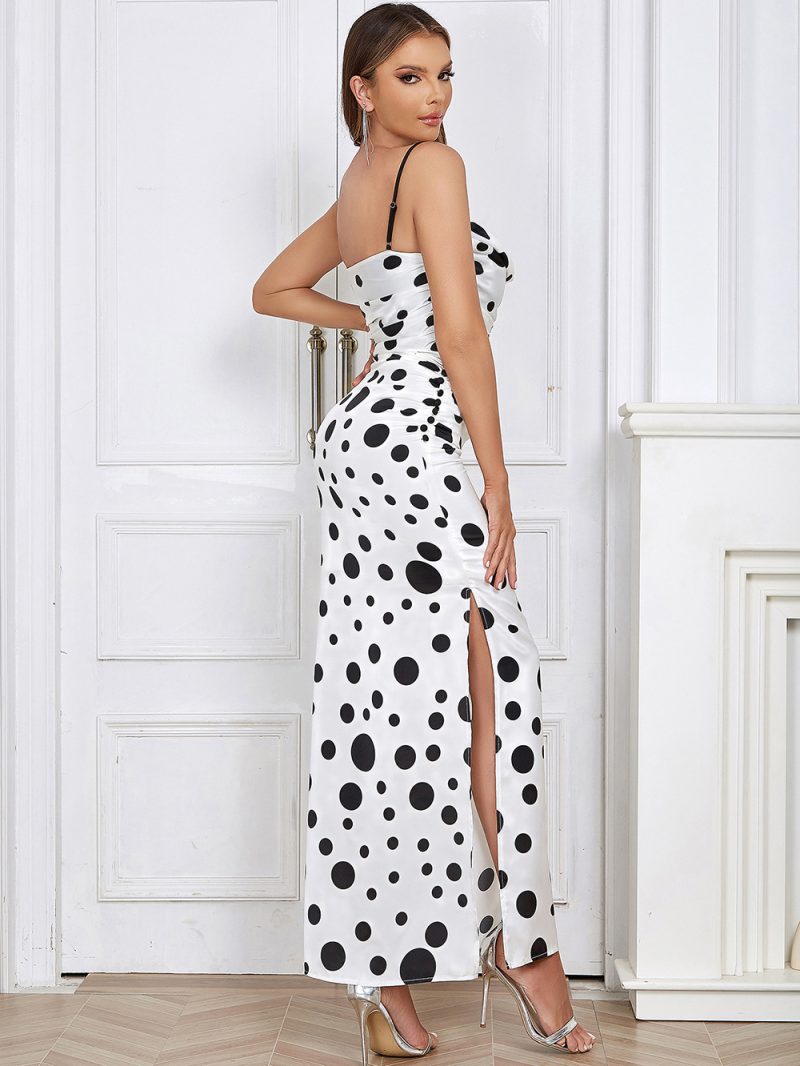 Trendy Pleated Sling Maxi Dress for Summer Women - Image 2