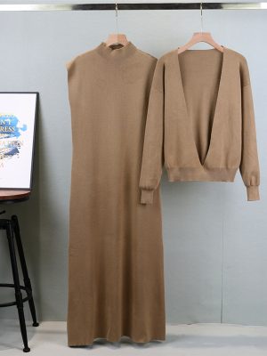 Stylish Autumn Layered Two Piece Outfit Women