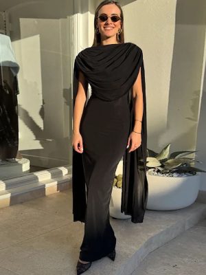 Summer Backless Ribbon High-Waist Sheath Dress