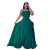 Peacock green