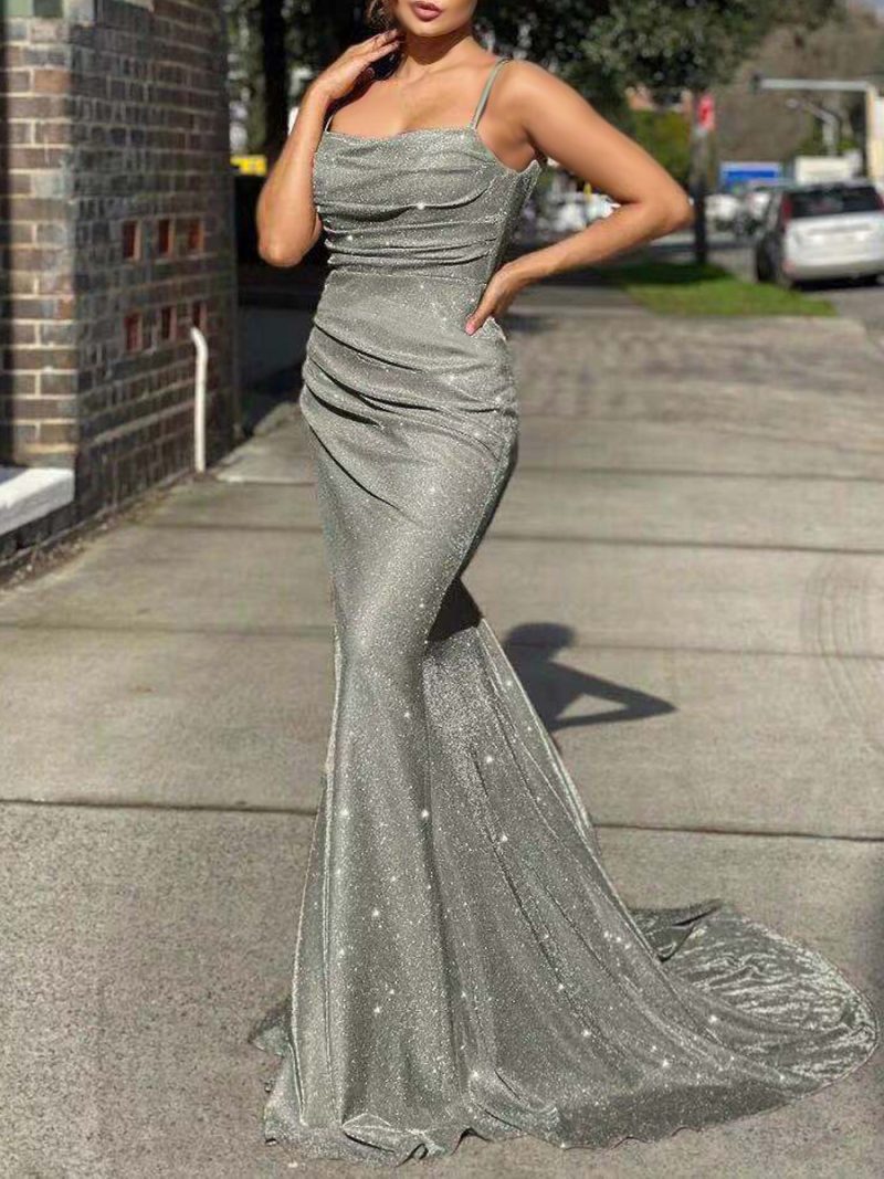 Elegant Slim Fit Camisole Maxi Dress for Women - Image 2