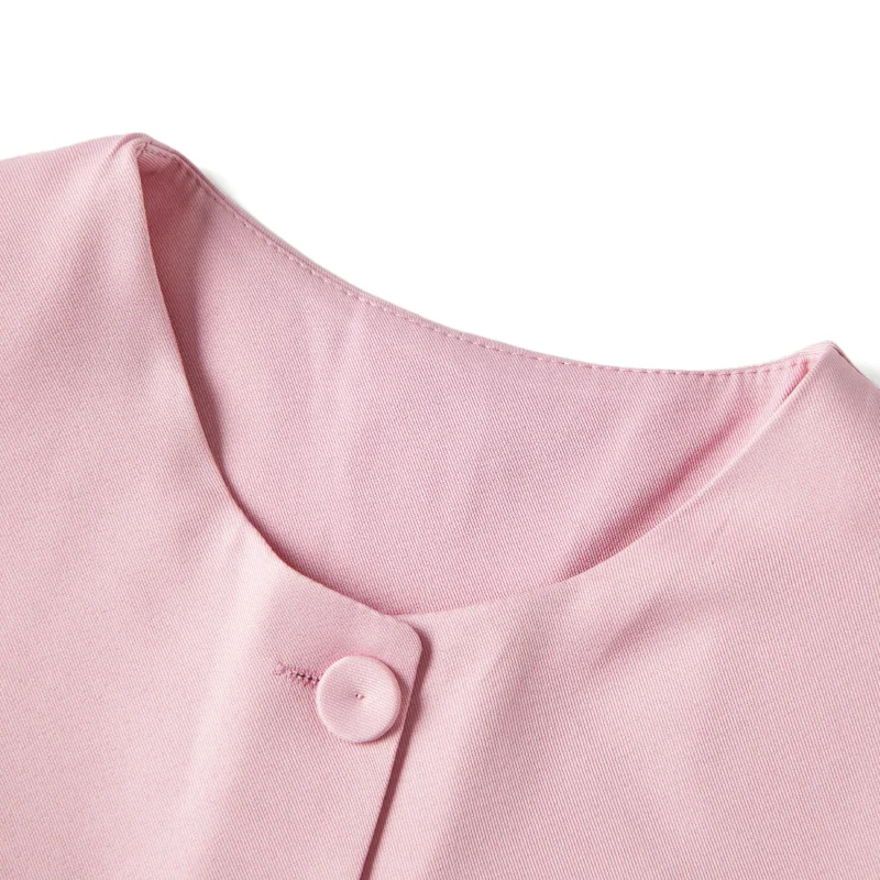 Dressy Suit Vest for Women Solid Color Sleeveless Waistcoat - Image 5