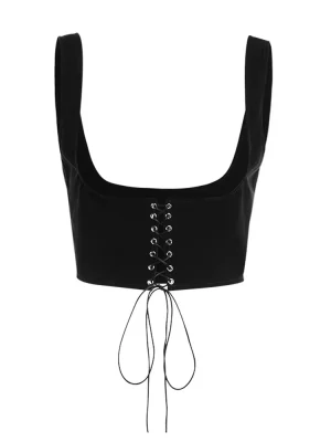 Vintage Steampunk Corset Vest Stretchy Waist Cincher Top