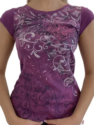 Women’s Slim Fit Graphic Tee Summer Short Sleeve