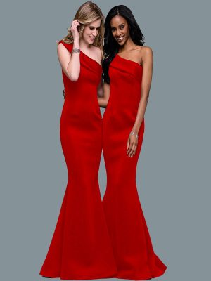 Women’s One-Shoulder Long Formal Evening Dress