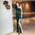 blackish green