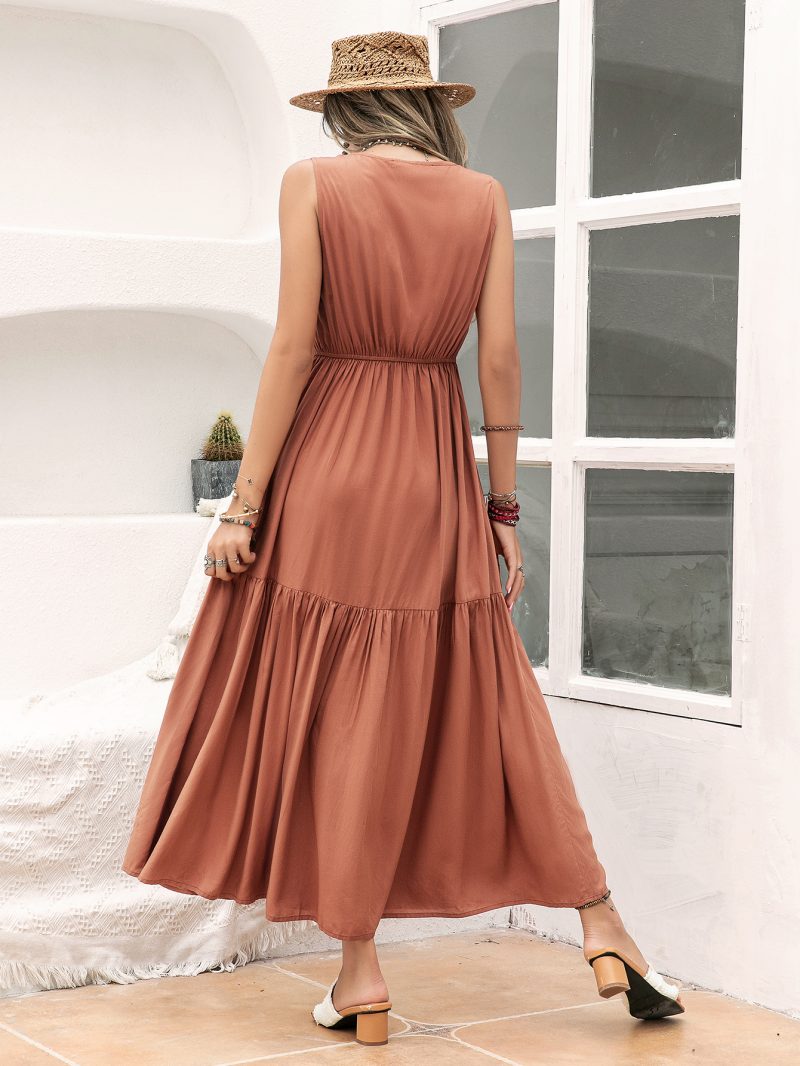 High Quality Slim Fit Women Cami Dress - Image 4